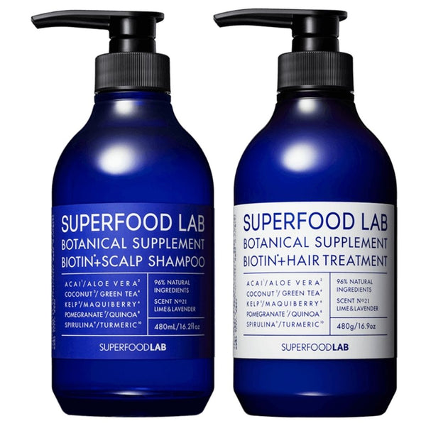 Biotin + Scalp Shampoo & Hair Treatment Set